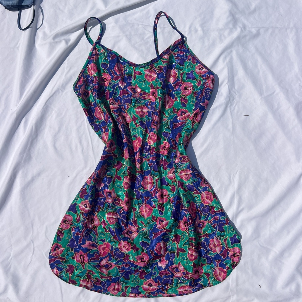 Multi colored night gown